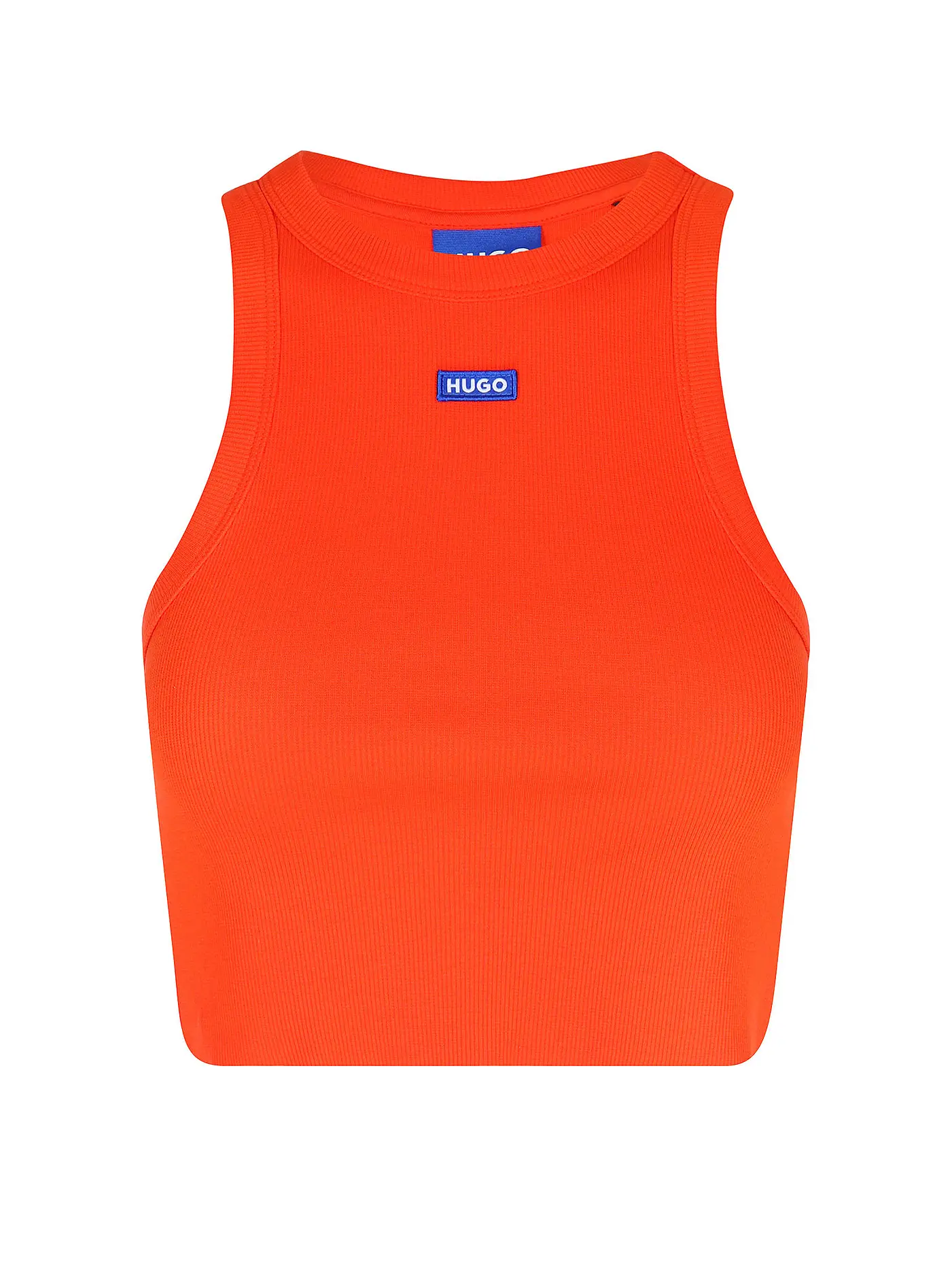 HUGO | Top Cropped Fit | orange